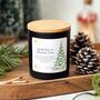 With Love At Christmas Time Personalised Candle Gift Set, thumbnail 4 of 8