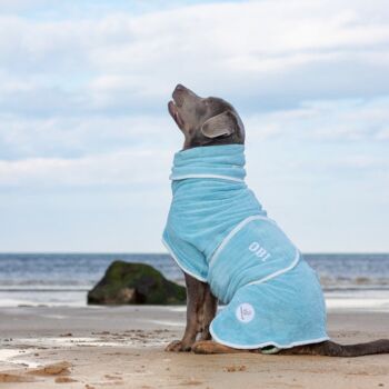 Personalised Luxury Dog Drying Coat, 2 of 11