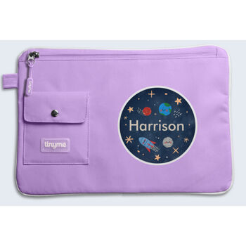 Personalised Space Design Kids Pencil Case, 5 of 7