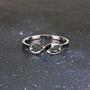 Sterling Silver Infinity Ring, thumbnail 1 of 3