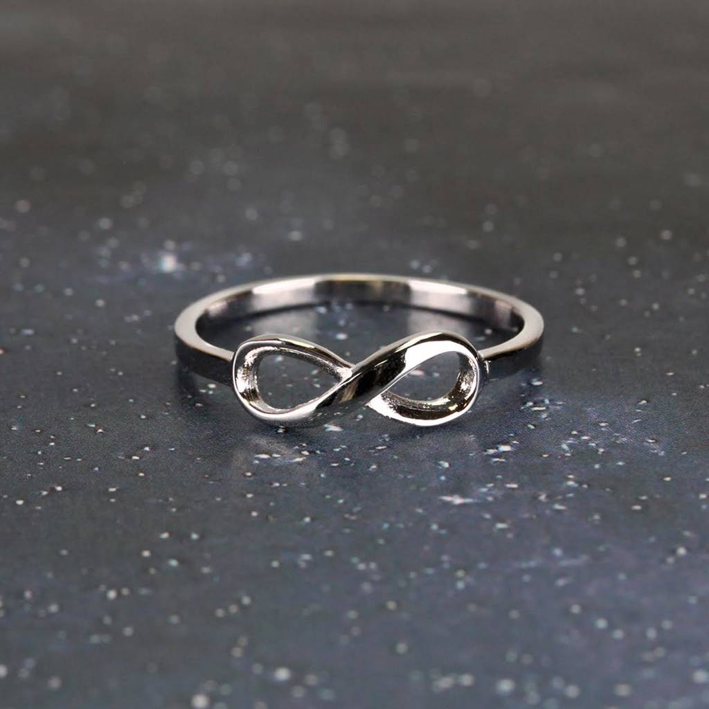 Sterling Silver Infinity Ring, 1 of 3
