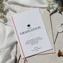 Happy Graduation Card Personalised Gift For Him, thumbnail 3 of 7