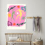 Matiise Pink Dance Inspired Art Print, thumbnail 3 of 3