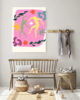 Matiise Pink Dance Inspired Art Print, 3 of 3