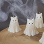 Halloween Ghosty Cat Candle, thumbnail 3 of 5