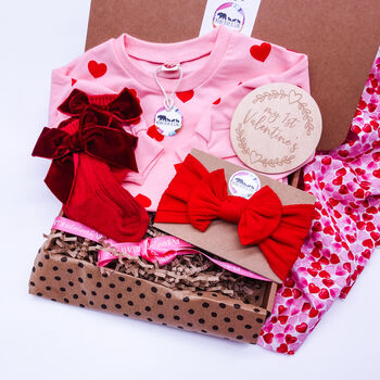 Valentines Day Baby Heart Romper, 2 of 7