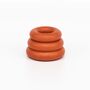 Triple O Candleholder: Terracotta, thumbnail 2 of 4