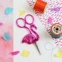 Flamingo Embroidery Scissors, thumbnail 1 of 2