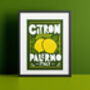 Citron Palermo Italian Lemons Print, thumbnail 9 of 9