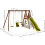 Camelia Wooden Swing Set With Slide, thumbnail 5 of 12