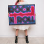 Rock 'N' Roll Knitted Sign, thumbnail 5 of 6