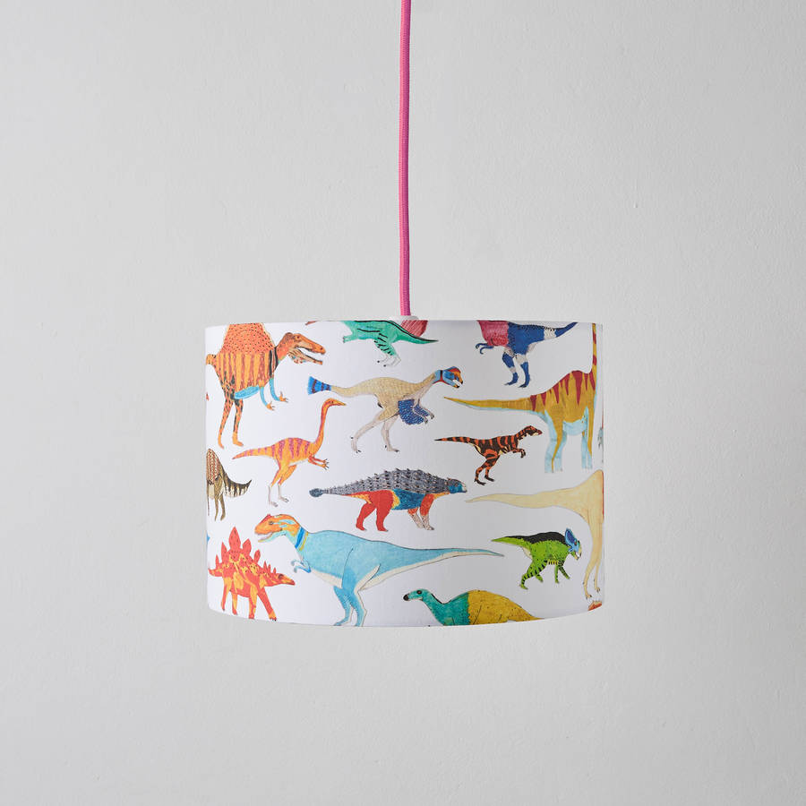 dinosaur lampshade next