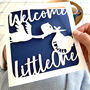 Personalised Little One New Baby Card, thumbnail 1 of 4