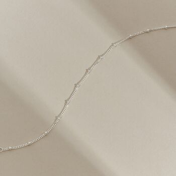 Dana Sterling Silver Satellite Chain Bracelet, 2 of 5