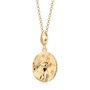 Taurus Zodiac Necklace, Sterling Silver Or Gold Plated, thumbnail 3 of 9