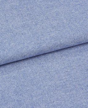 Men's Staffordshire Blue Flannel Pyjama Trousers, 4 of 5