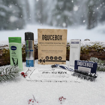 Teen Boy Christmas Shaving Gift Set Personalised Message, 2 of 8