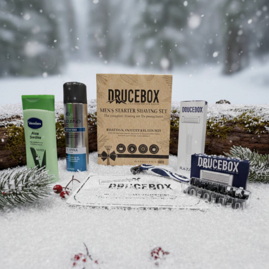 Teen Boy Christmas Shaving Gift Set Personalised Message, 1 of 8