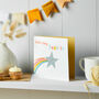 Personalised Star Congratulations New Baby Card, thumbnail 1 of 3