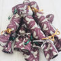 'Peace On Earth' Linen Napkin Crackers, thumbnail 2 of 5