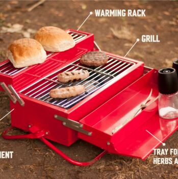 Personalised Portable BBQ, 4 of 8