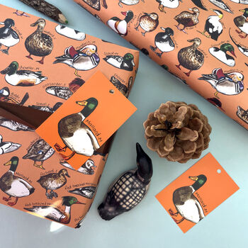 Ducks Of Britain Wrapping Paper, 3 of 10