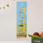 Personalised Construction Height Chart, thumbnail 1 of 7