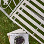 Bielle Stone Grey Iron Garden Bench, thumbnail 6 of 6