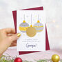 Personalised Christmas Baubles Scratch Card, thumbnail 3 of 9