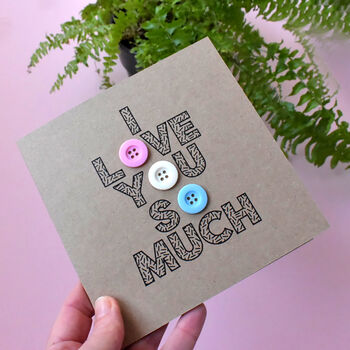 'I Love You So Much' Anniversary Card, 5 of 6