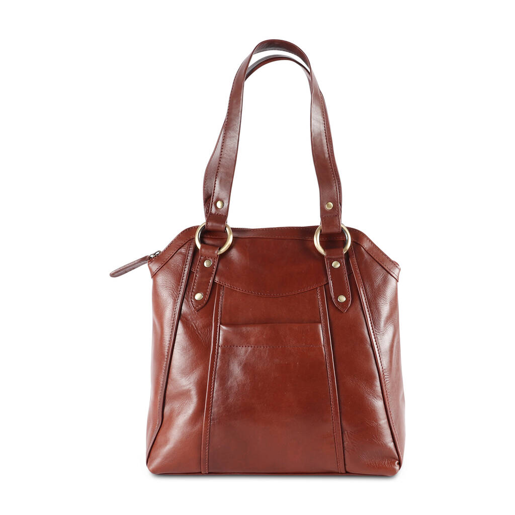 Chelsea Small Leather Tote Bag, Tan By The Leather Store ...