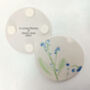 Forget Me Not Ceramic Coaster, thumbnail 8 of 12