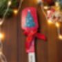 Personalised Christmas Silicone Spatula Festive Baking, thumbnail 3 of 8
