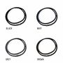 Men's Personalised Special Date Slim Woven Double Strand Leather Bracelet, thumbnail 4 of 5