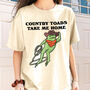 'Country Toads' Funny Cowboy Frog Shirt, thumbnail 1 of 9
