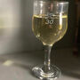 Personalised 30th Birthday Wine Glass Gift, thumbnail 4 of 7