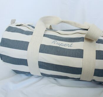 Personalised Weekend Barrel Bag, 3 of 9