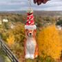 Christmas Bauble Dog In Hat Decoration, thumbnail 3 of 3