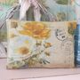 Floral Illustration Fabric Gift Sachets, thumbnail 5 of 8
