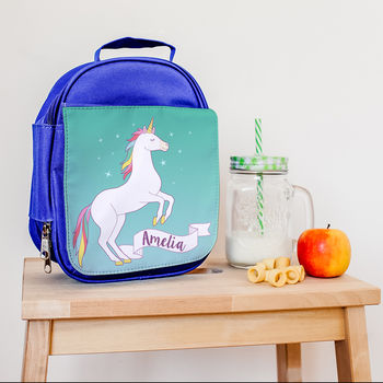 Children's Personalised Unicorn Mini Rucksack, 10 of 12