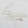Pink Pearl Pendant And Earrings Set, thumbnail 8 of 12
