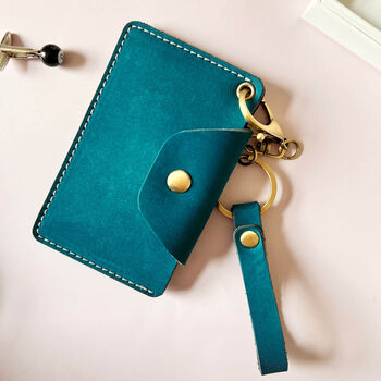 Women's Genuine Leather Card And Key Holder Organiser, 9 of 10