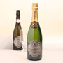 Personalised Champagne Classic Birthday Pewter Label, thumbnail 1 of 8