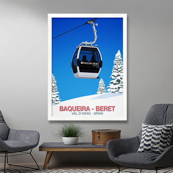 Baqueira Beret Ski Resort Poster, 2 of 6