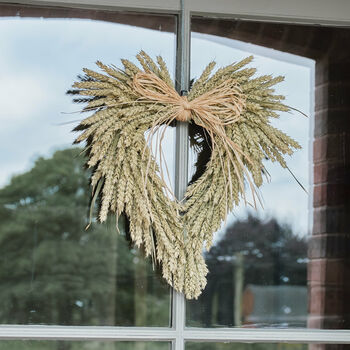 Create Your Own Dried Flower Heart Wreath, 8 of 12