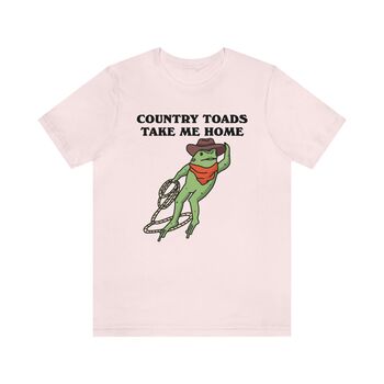 'Country Toads' Funny Cowboy Frog Shirt, 9 of 9