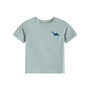Sammy Sage Dinosaur Embroidered T Shirt, thumbnail 1 of 8