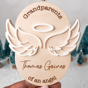 Personalised Child Loss Memorial Christmas Ornament, 5 of 6