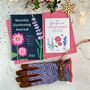Happy Christmas Or Birthday Gardening Gift For Mum / Her Journal And Luxury Gloves, thumbnail 3 of 11