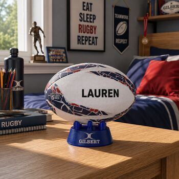 Personalised France Rugby Ball From Gilbert, 2 of 5